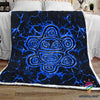 Sol Taino Blue Quilt Bedding Set LN