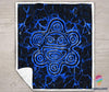 Sol Taino Blue Quilt Bedding Set LN