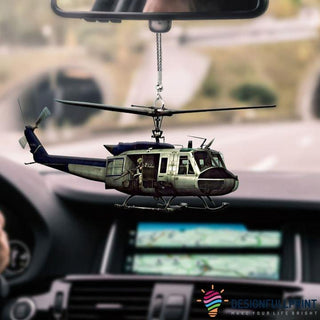 Helicopter Car Hanging Ornament HG