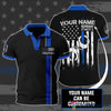Gifts for Police Officers Police Officer Time To Give It Arrest Handcuffs Personalized Polo Shirt NHD