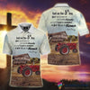 On The 8th Day God Made A Farmer A Caretaker Of His Planned Paradise Tractor Christian Farmer Polo Shirt NHD Gift For Farmer