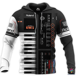 Gift For Music Lover ROLAND PIANO MUSIC Unisex Size Hoodie LN