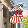 American Peace Sign Flag Peace Flag USA LHC1