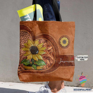 Gift For Hippie Hippie Tote Bag LH Sunflower Tote Bag