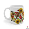 Cardinal Sunflowers Coffee Mug LN