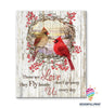 Cardinal Those We Love Don't Go Away Canvas Art LN