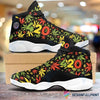 Gift For Hunting Lover Pot Leaf Colorful JD 13 Shoes LN