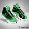 Green Ribbon You ll Never Walk Alone Mental Health Awareness JD 13 Shoes HG