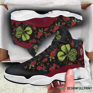Irish Shop Irish Pride In A World Full Of Roses Be A Shamrock JD 13 Shoes HG