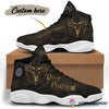 Gift For Hunting Lover Deer Hunting Custom Name JD 13 Shoes LN