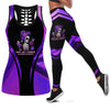 Alzheimer Awareness Tank Top And Leggings Set