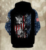 Skull Gift Navy US Unisex Size Hoodie