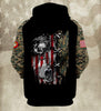 Armed Forces Camo Hoodie All Forces  Military Forces  Unisex Size Hoodie