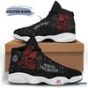 Skull Gift Rock Skull Mental till Death JD 13 Shoes LN