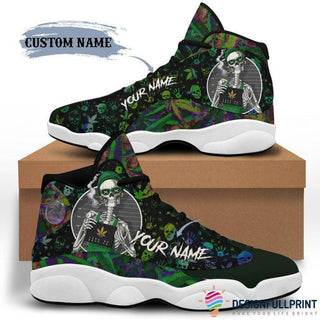 Gift For Hippie Hippie Custom Name JD 13 Shoes LN