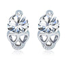 Skull Heads Earrings With Heart Shape - designfullprint