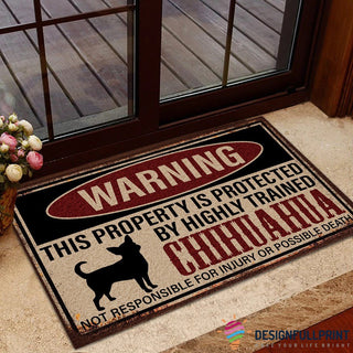 Chihuahua Doormat LH Chihuahua Welcome Mat Gifts For Dog Lovers