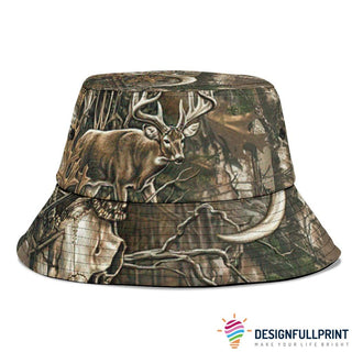 Gift For Hunting Lover Deer Hunter Bucket Hat LN