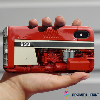 IH 633 Phone Case HG Red Tractor Phone Case Tractor Phone Cover Gift For Farmer