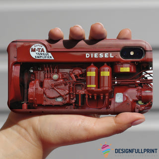 Phone Case HG Red Tractor Phone Case Gift For Farmer