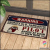 Grumpy Old Sarcastic Pilot Annoy At Your Own Risk Welcome To Pilot House Doormat NHD