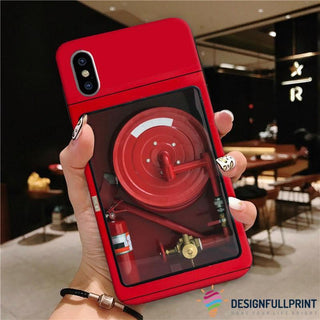 Firefighter Gifts Red Firefighter Hose Phone Case HG