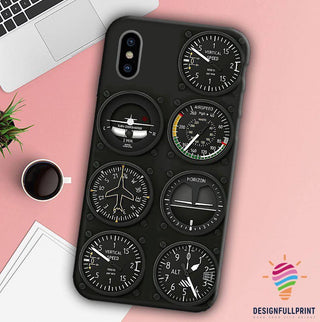Coque de portable Pilot Six Flight Instruments HG