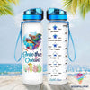Gift For Turtle Lover Turtle Into The Ocean Water Track Bottle NHD
