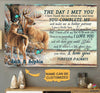 Deer The Day I Met You Horizontal Poster LN