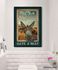 Why Hello Sweet Cheeks Donkey Have A Seat Funny Canvas Art And Poster NHD Gift For Farmer