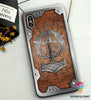 Gift For Viking Lover Viking Axe Metal Pattern Print Phone Case HG