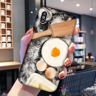 Love Baking Rolling Pin And Egg Phone Case NHD