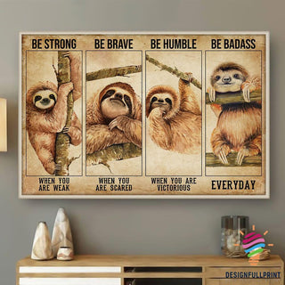 Sloth Poster LN