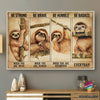 Sloth Poster LN