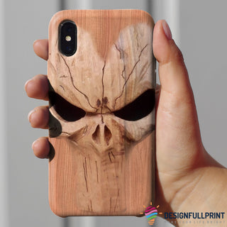 Skull Gift Eagle Skull Face Print Phone Case LN