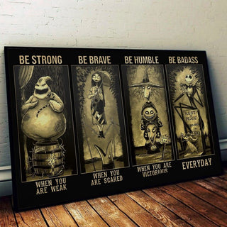 JS JS NBC CHaracters Poster HG