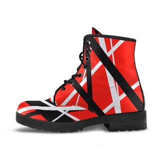 Memorials E VH Red Guitar Leather Boots HG