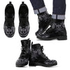 New Lace Up Comfortable Drummer Skull Boots - designfullprint
