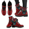 Sugar Skull Women's Leather Boots - designfullprint