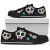 Women's Sugar Skull Canvas Shoes 001 (High top & Low top) - designfullprint