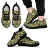 Skull Green Men's Sneakers - designfullprint
