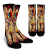 Rare Modern Art Crew Socks - designfullprint