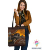Gift For Trucker Trucker Girl Friend Trucker Wife A Girl Who Loves Her Trucker Tote Bag HG