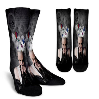Air Head Crew Socks - designfullprint