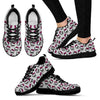 Pink Ribbon Skull Sneakers