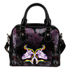 Unicorn Skull Shoulder Bag 001 - designfullprint