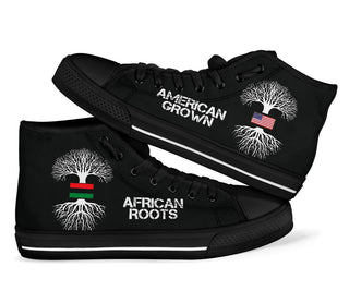 Black Pride American Grown African Roots Shoes Black And Proud 365