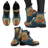 Sugar Skull Women's Leather Boots - designfullprint