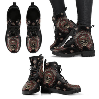 New Lace Up Comfortable Native Boots - designfullprint