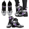 Full Skull New Comfortable Lace Up Leather Boots 023 - designfullprint